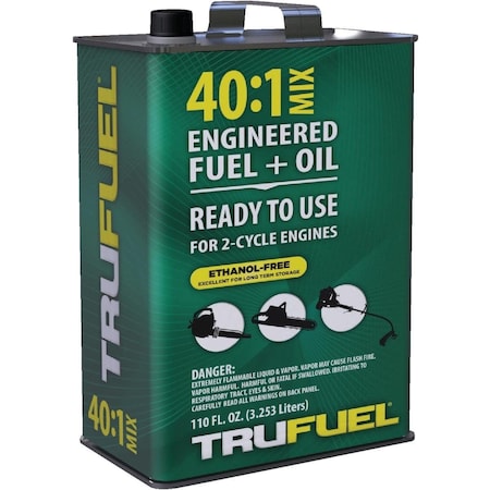 Trufuel 110 Oz. 40:1 Ethanol-Free Small Engine Fuel & Oil Pre-Mix 6525506